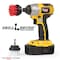 Drill Brush Power Scrubber By Useful Products 5 in W 5 in L Brush, Variety 2in-S-RW-QC-DB - alternate 5